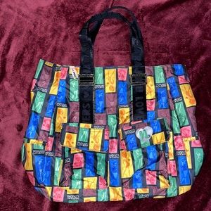 RARE Harajuku Lovers Retro Girl Tote Bag